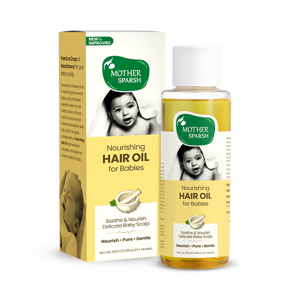 Mother Sparsh Baby Hair Oil - Distacart