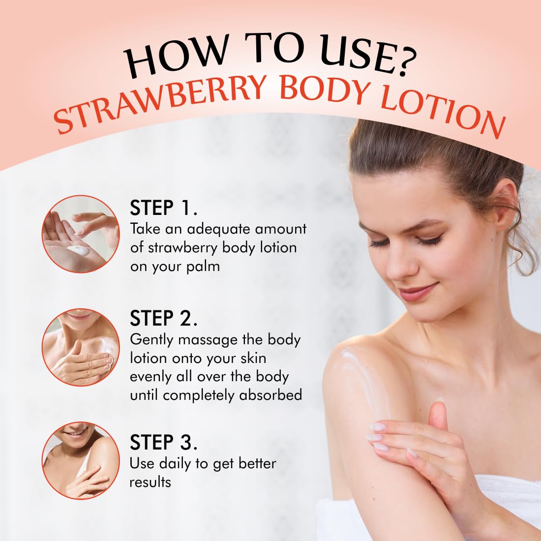 Nuerma Science Strawberry Body Lotion for Deep Skin Hydration & Moisturization - Distacart