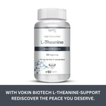 Thumbnail for Vokin Biotech L-Theanine-Support Relaxation - 90 Vegetarian Capsules