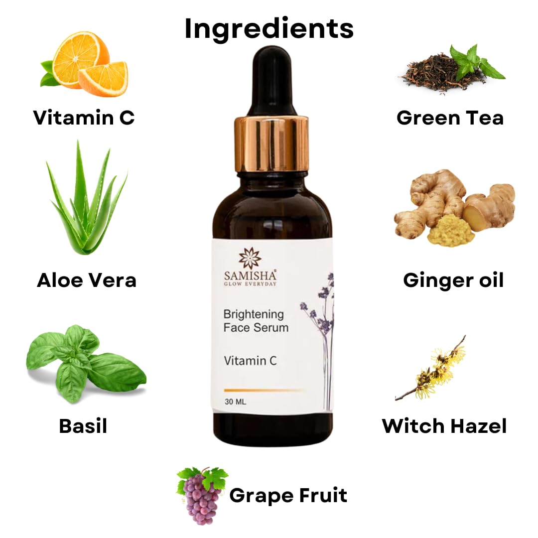Samisha Brightening Face Serum - Distacart