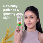 Thumbnail for Lotus Herbals WhiteGlow Skin Brightening Oatmeal & Yogurt Gentle Exfoliator Scrub - Distacart