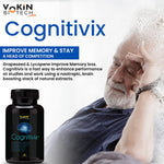 Thumbnail for Vokin Biotech Cognitivix -Unique Brain activation Ginkgo Biloba With Ginseng extract 60 Veg capsule