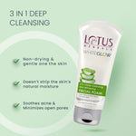 Thumbnail for Lotus Herbals WhiteGlow 3-In-1 Deep Cleansing Skin Whitening Face Wash - Distacart
