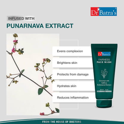 Dr. Batra's Fairness Face Wash - Distacart
