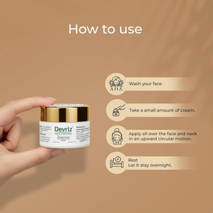 Devriz Professional Pigmentation Removal Cream Night Cream - Distacart