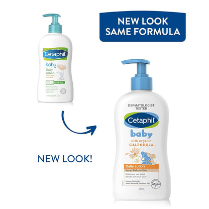 Cetaphil Baby Daily Face & Body Lotion with Organic Calendula - Distacart