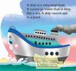 Thumbnail for Flying Colours Cut Out Board Book - Ship - Dista