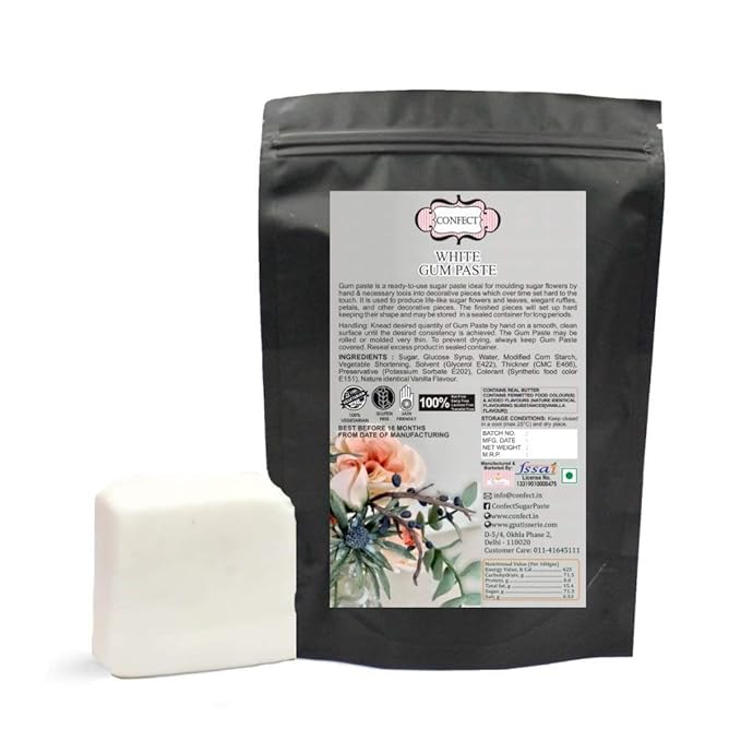 confect white gum paste br b 1 kg b