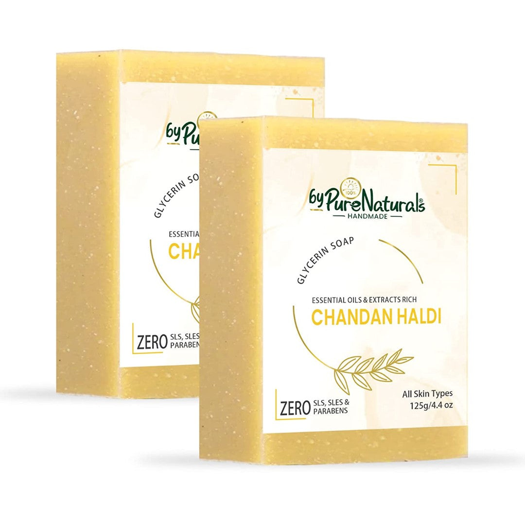 byPureNaturals Chandan Haldi Soap - Dista