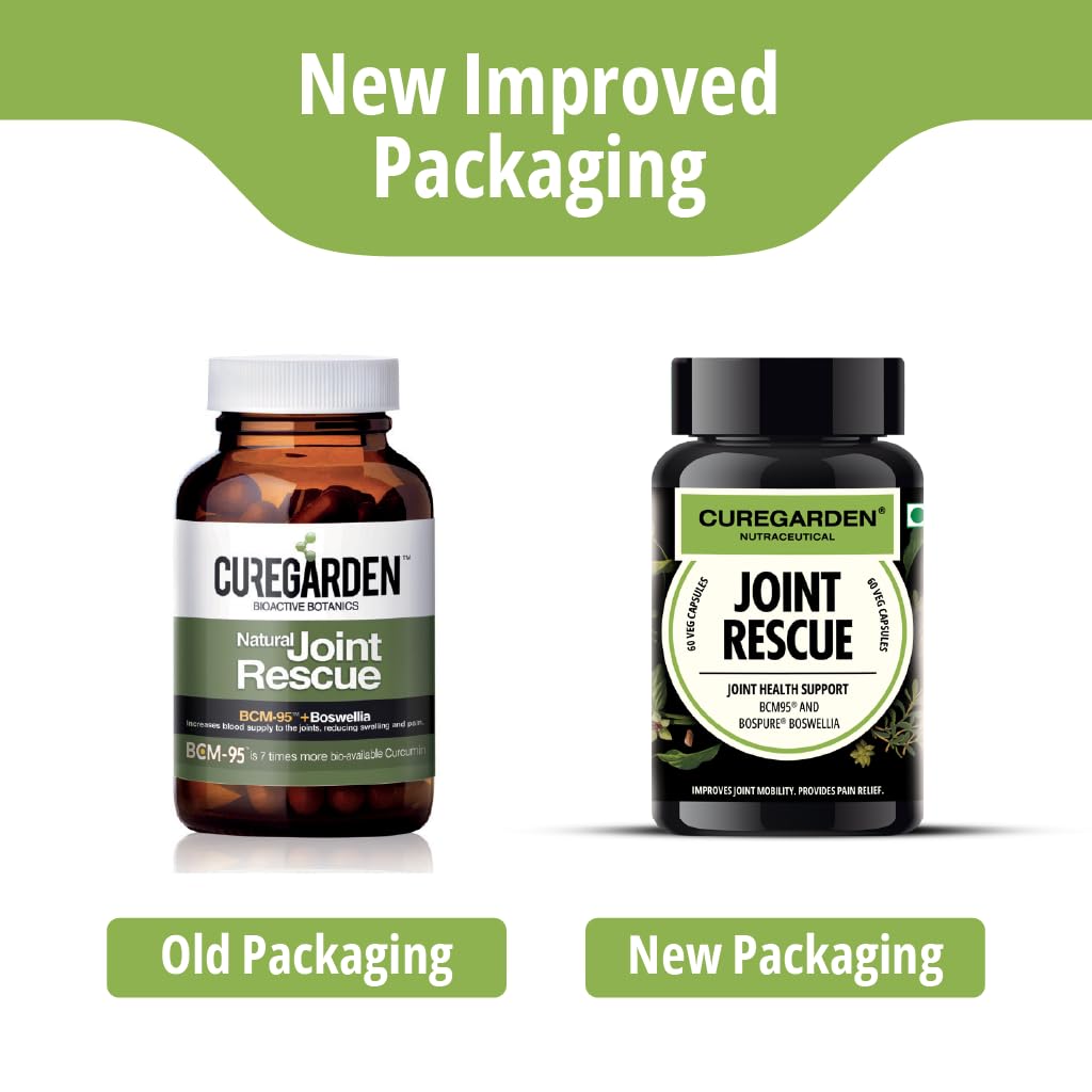 Curegarden Bioactive Botanics Natural Joint Rescue - Distacart