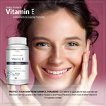 Thumbnail for Vokin Biotech Natural Vitamin E from Sunflower - D-Alpha-Tocpherol - 10mg - 90 Capsules