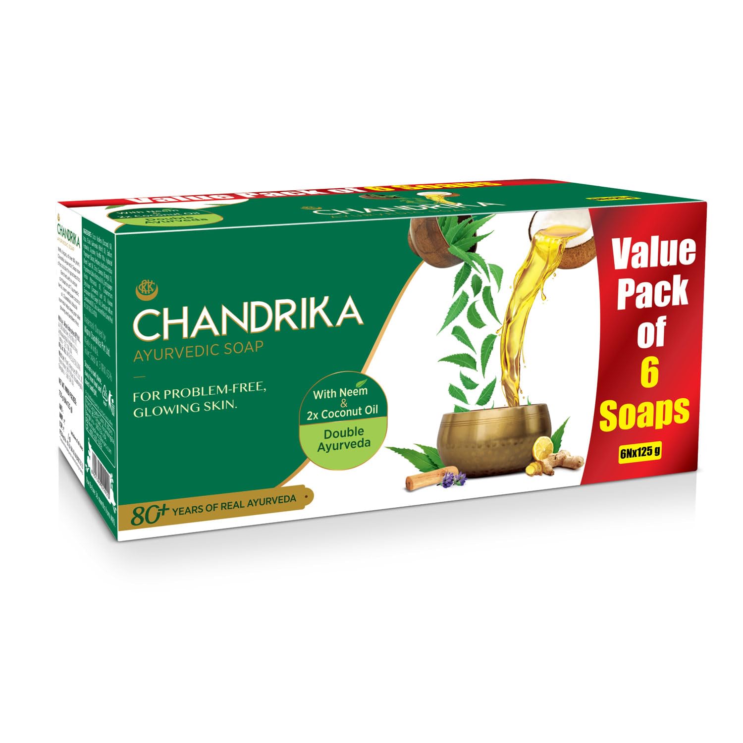 Chandrika Ayurvedic Soap - Distacart