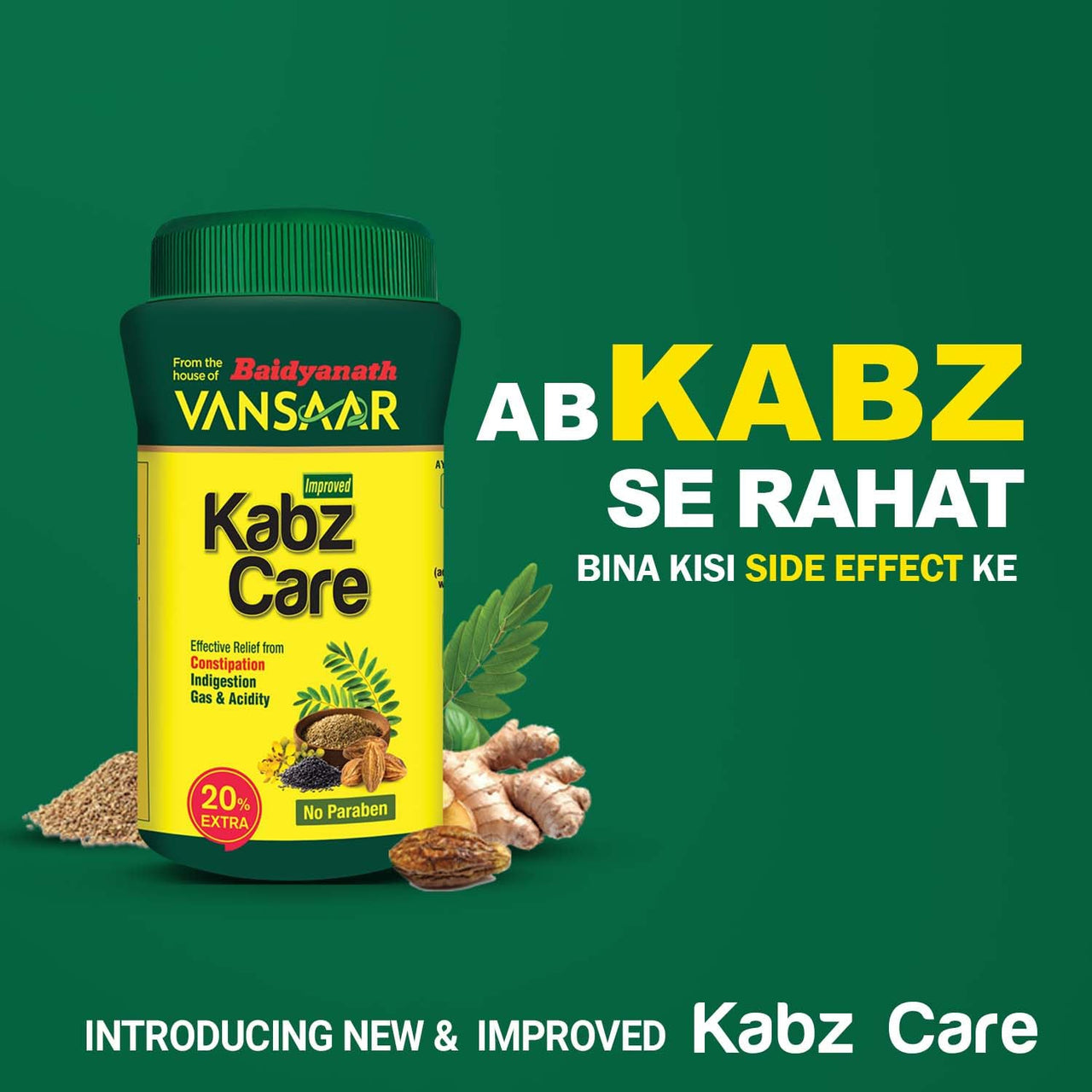 Baidyanath Kabz-Har Ayurvedic Laxative Powder - Distacart