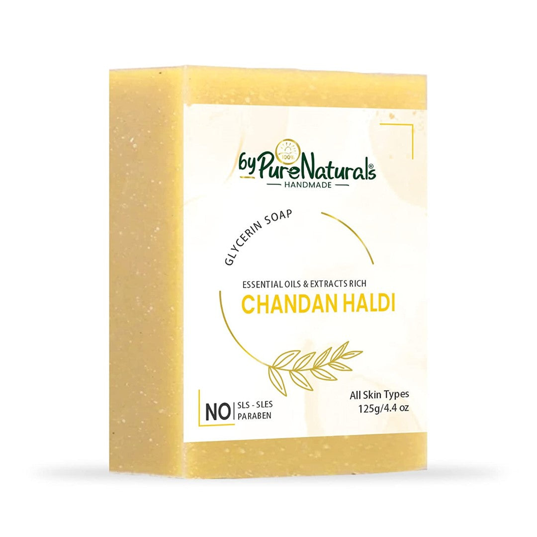 byPureNaturals Chandan Haldi Soap - Dista