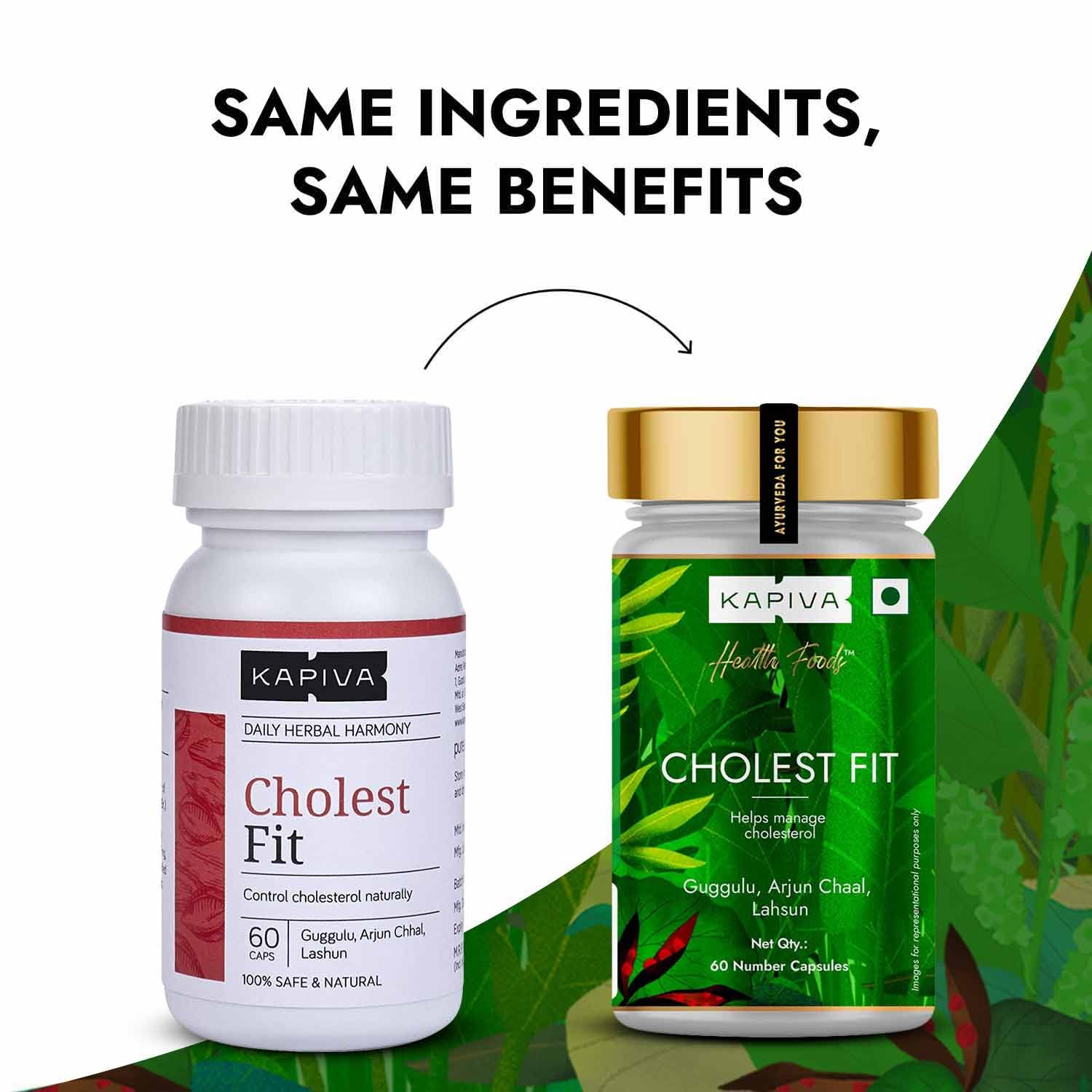 Kapiva Ayurveda Cholest Fit Capsules - Distacart
