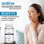 Thumbnail for Vokin Biotech Iodine | Supplement to Support The Thyroid and Maintain Healthy Cellular Metabolism | 90 Veg Capsules