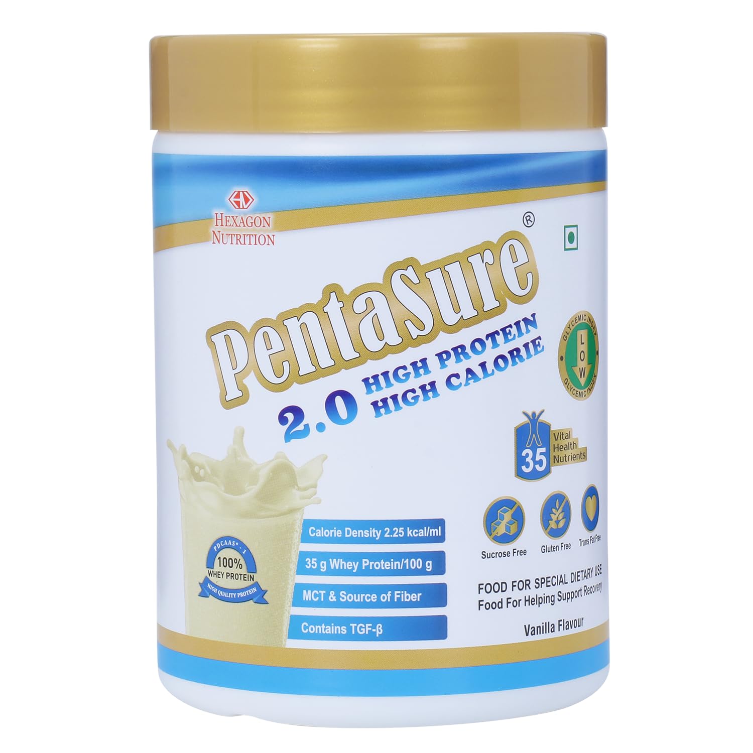 PentaSure 2.0 High Protein Powder - Vanilla Flavor - Distacart