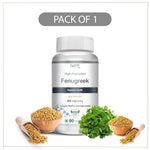 Thumbnail for Vokin Biotech Fenugreek Seed Extract Supplement 500mg, Silymarin Extract 300mg Support Healthy Glucose Levels,90 capsules