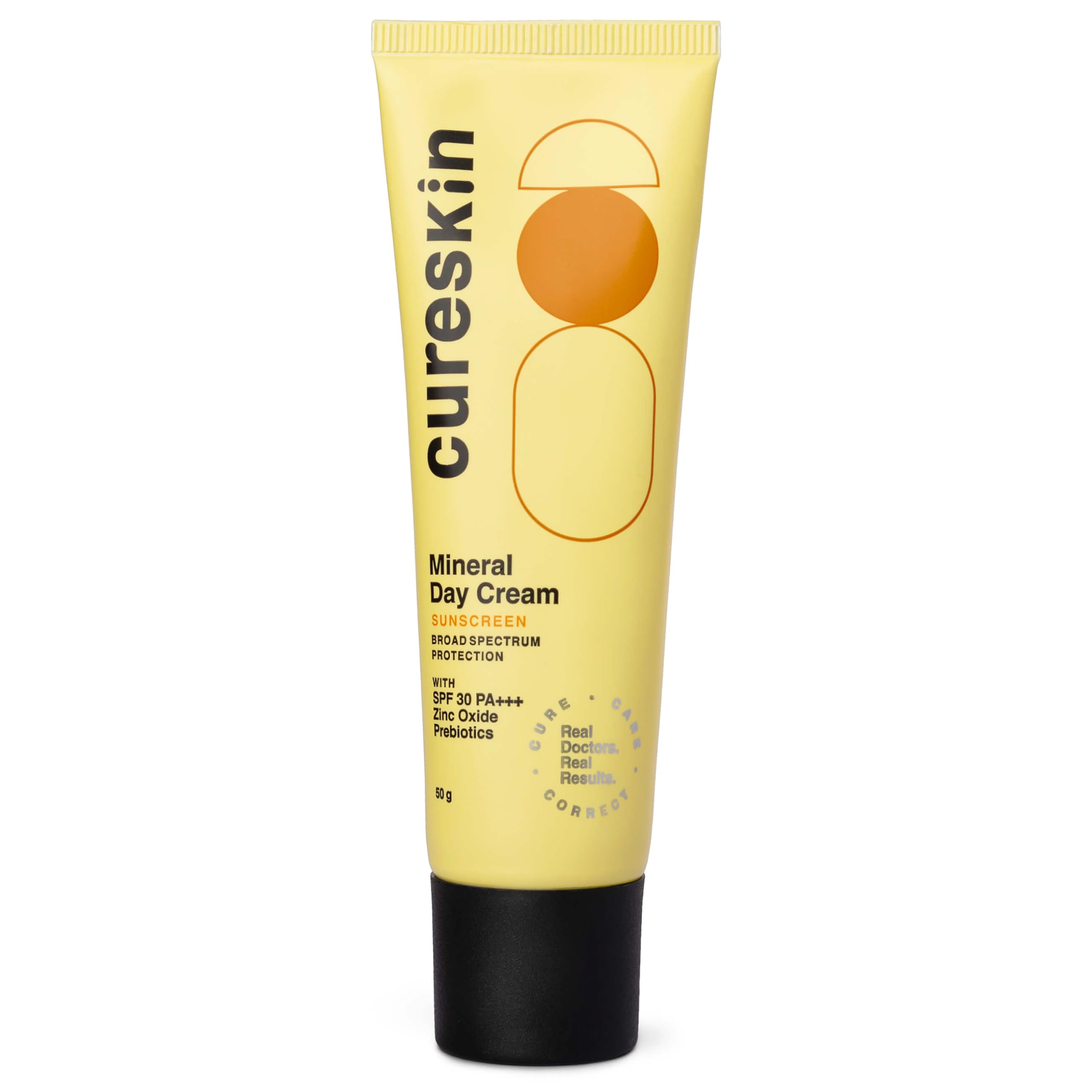 Cureskin Mineral Day Cream Sunscreen Matte Finish SPF 30 PA+++ - Distacart