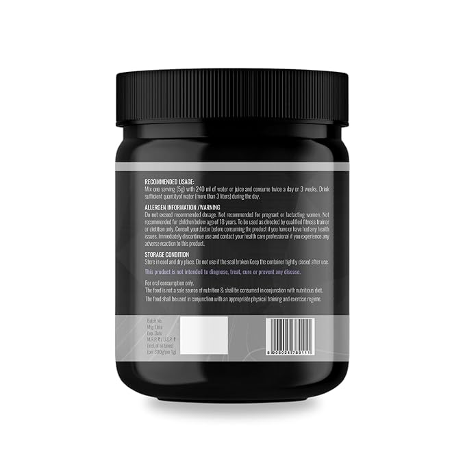 BOOSTIQ L-Glutamine Powder - Unflavoured - Distacart