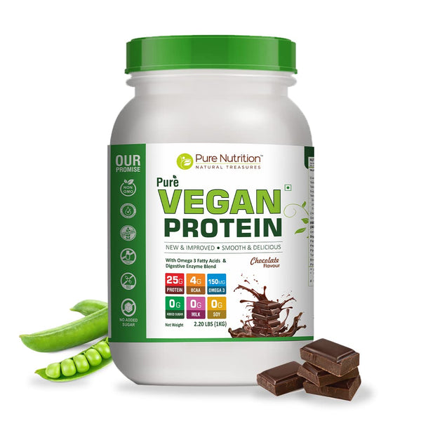Pure Nutrition Pure Vegan Protein Powder - Distacart