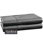 Thumbnail for Ambra Linens Ultra Soft Pillow Protectors 400TC Set of 2 Breathable Pillow Covers-Grey - Dista