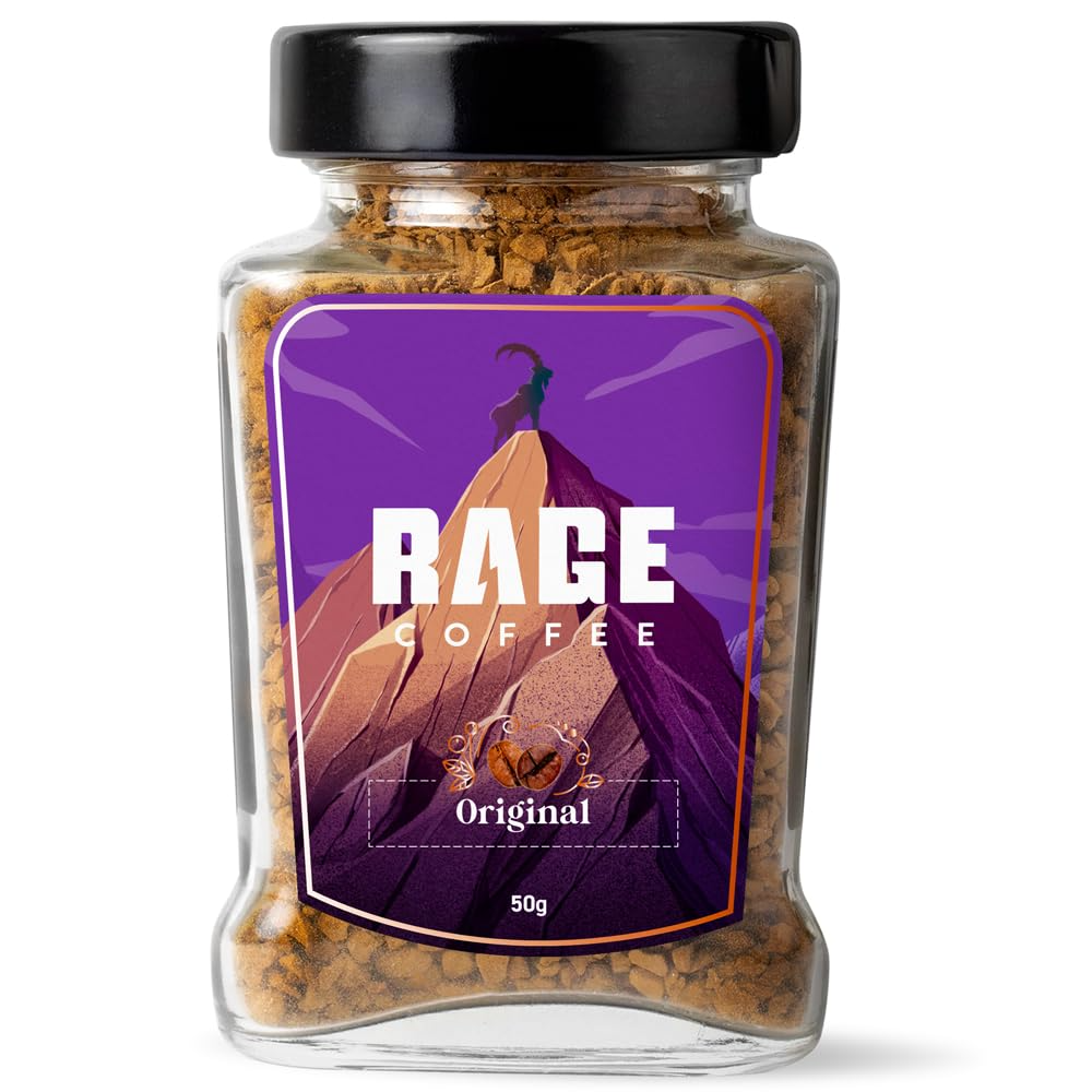 Rage Coffee Original Blend Instant Coffee - Dista