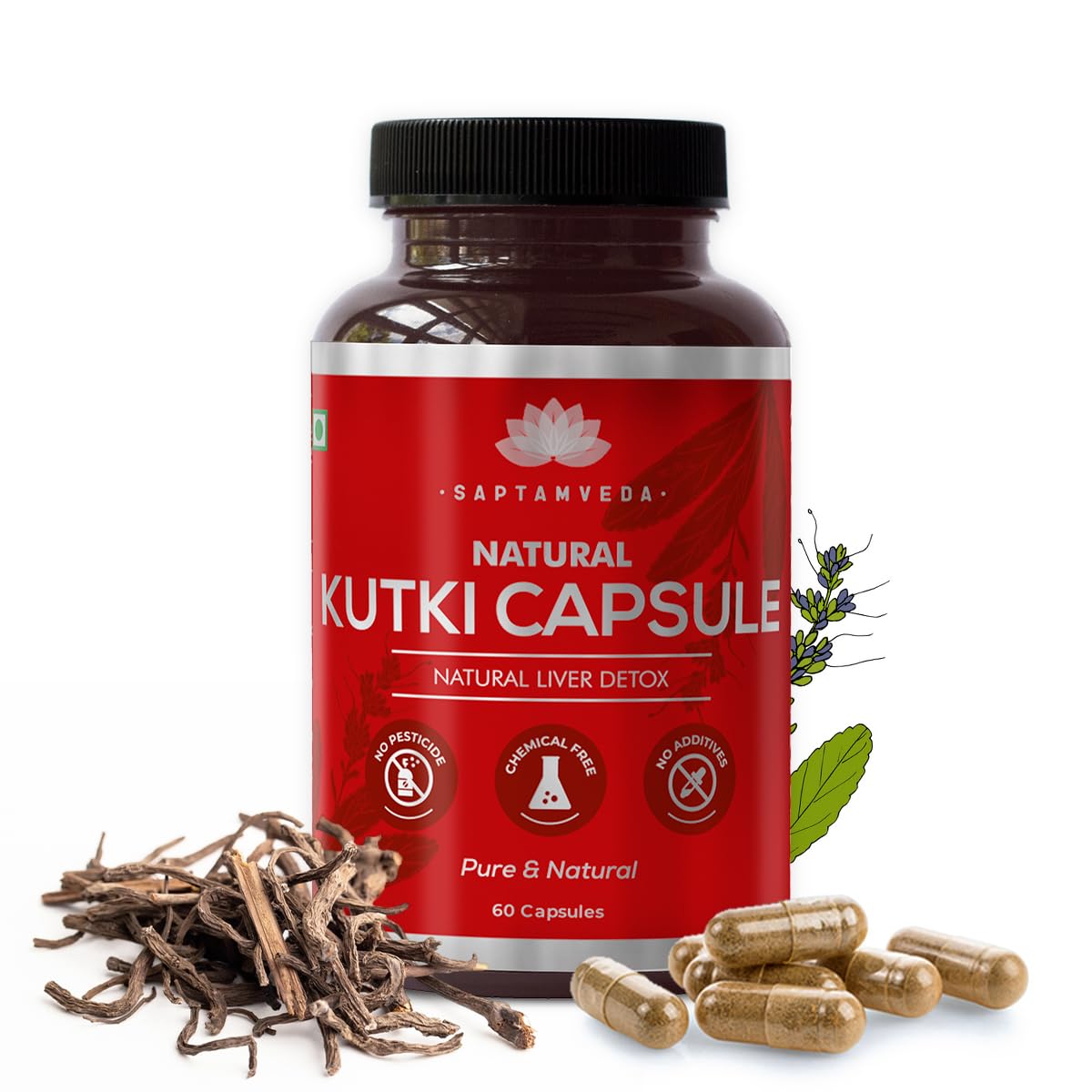 Saptamveda Organic Kutki Capsules - Distacart