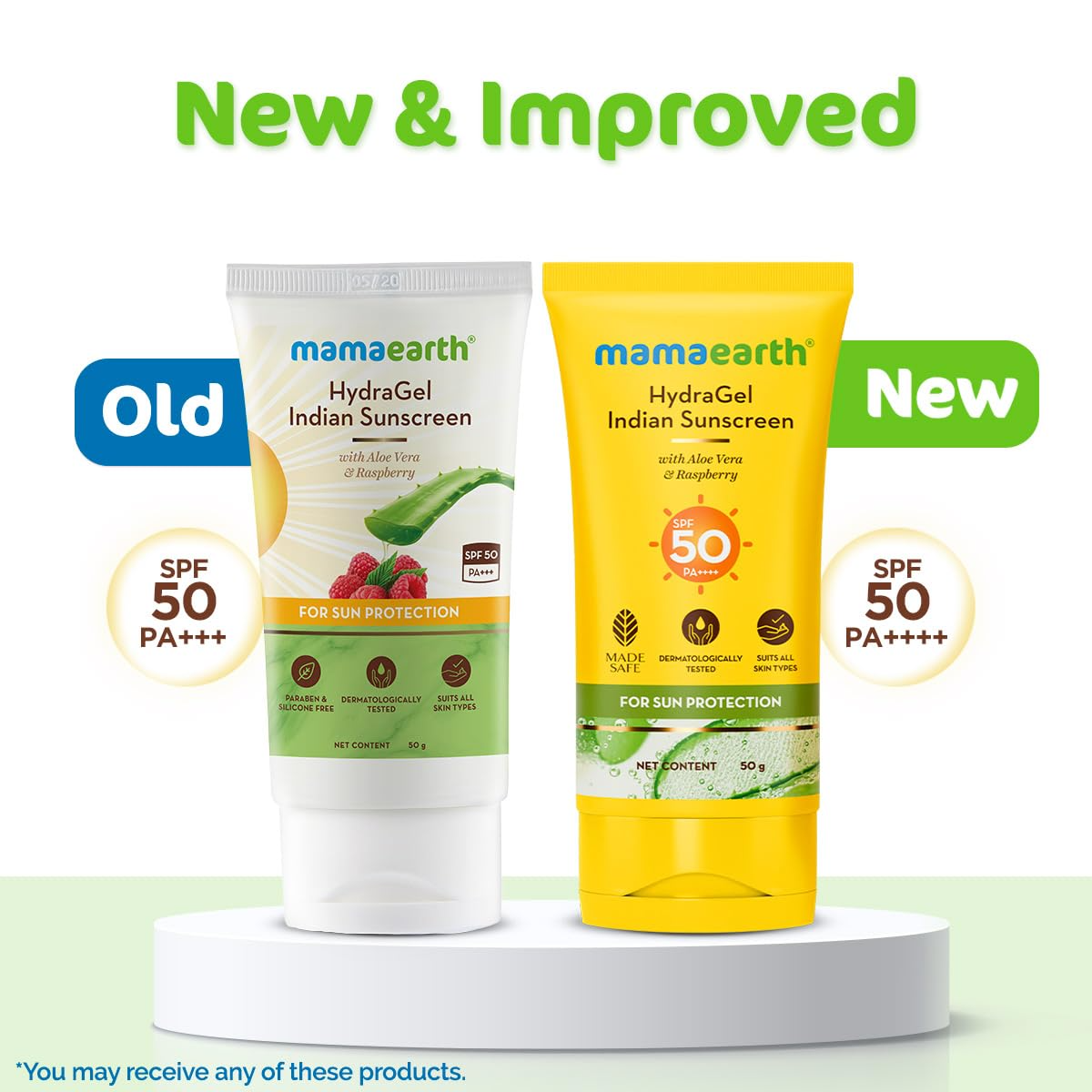 Mamaearth HydraGel Indian Sunscreen For Sun Protection - Dista