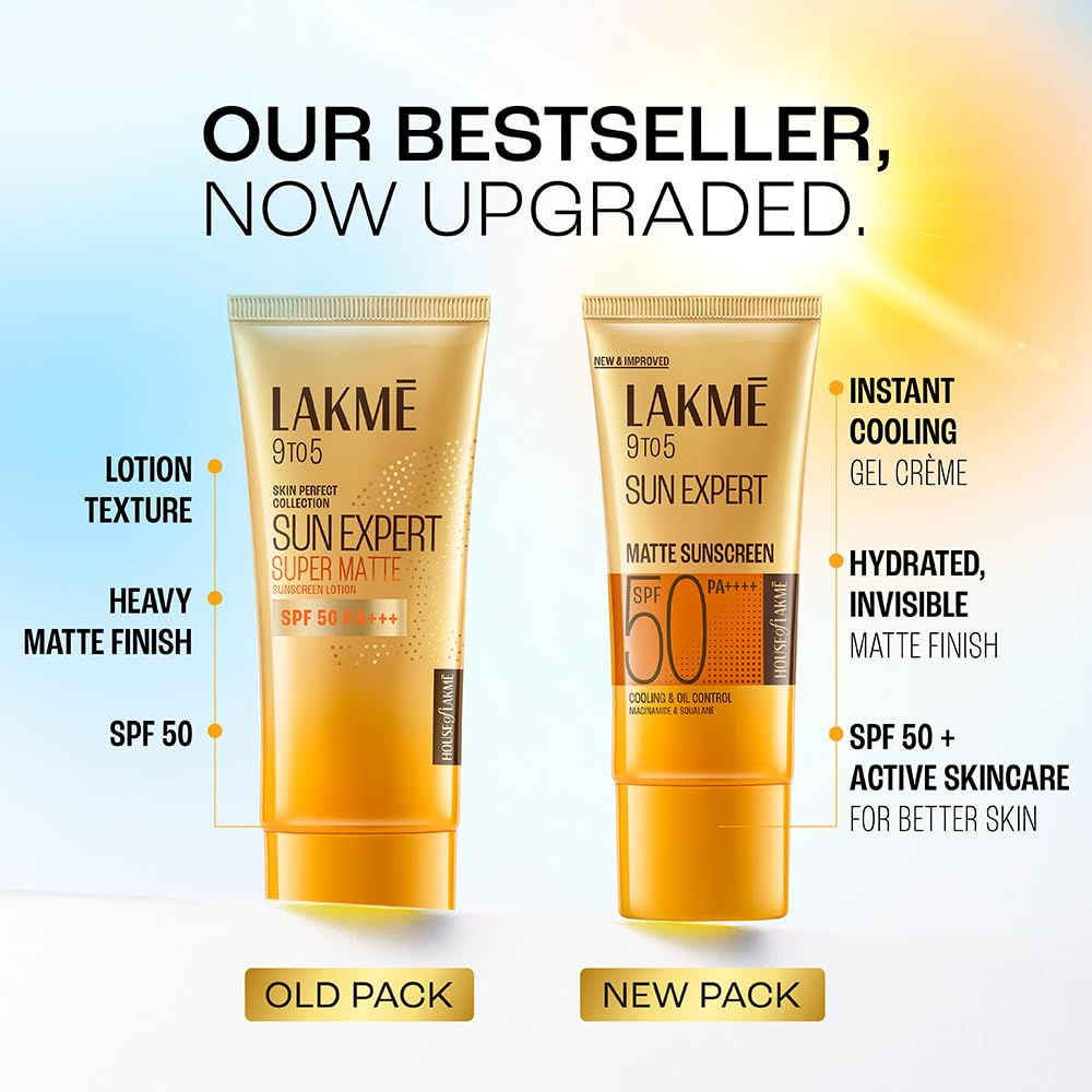 Lakme Sun Expert SPF 50 PA+++ Ultra Matte Lotion - Dista