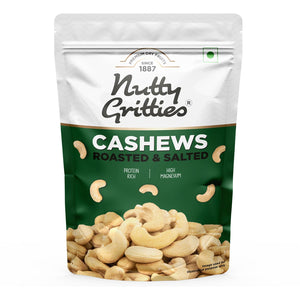 Nutty Gritties Jumbo Roasted Cashew Nuts Lightly Salted - Distacart