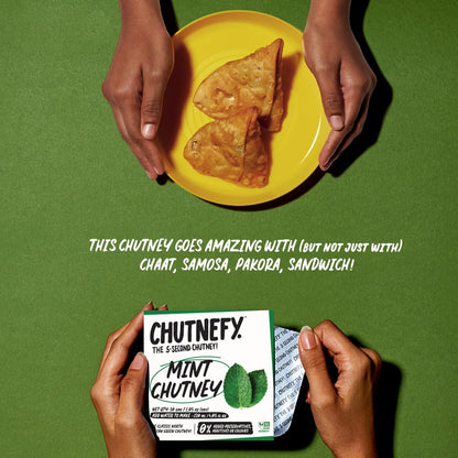 Chutnefy Mint Chutney | Delicious & Ready-to-Eat | 5-Second Instant Chutney - Dista