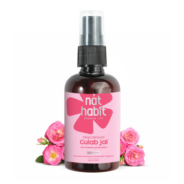 Nat Habit Fresh Distilled Rose Flora Jal - Dista