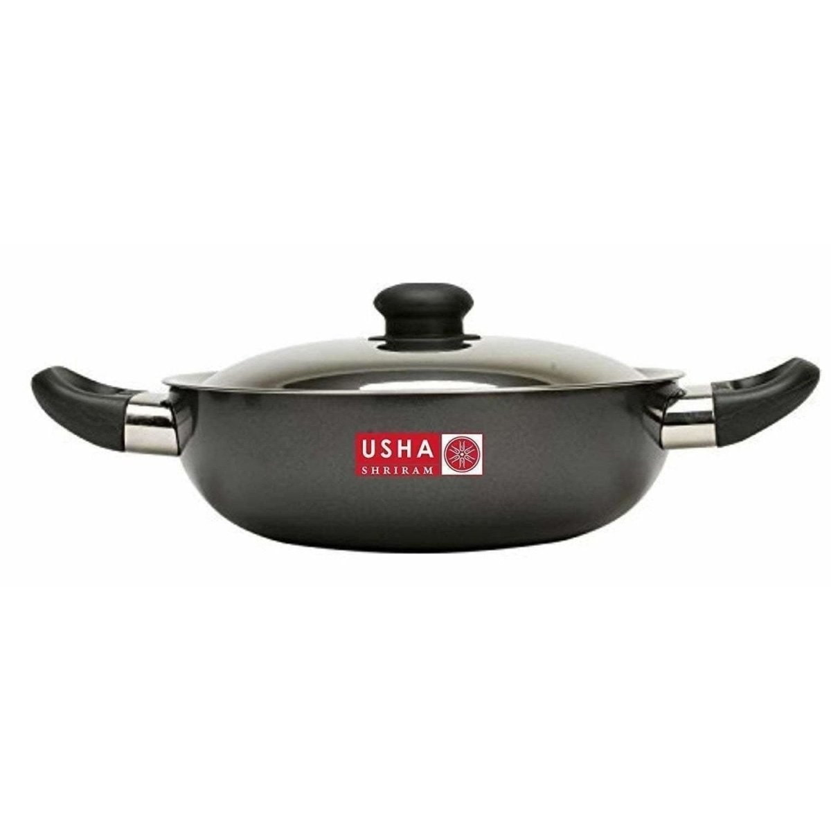 Anodised kadhai with Stainless Steel Lid - Distacart