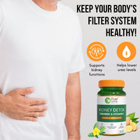 Thumbnail for Pure Nutrition Kidney Detox with Turmeric & Vitamin C Veg Capsules