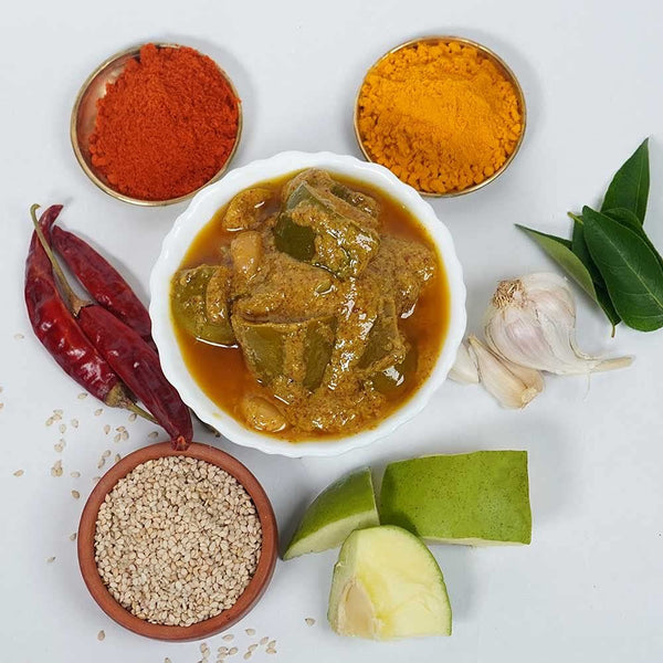 Madhura Pickles Nuvvulu Avakai Pickle - Distacart