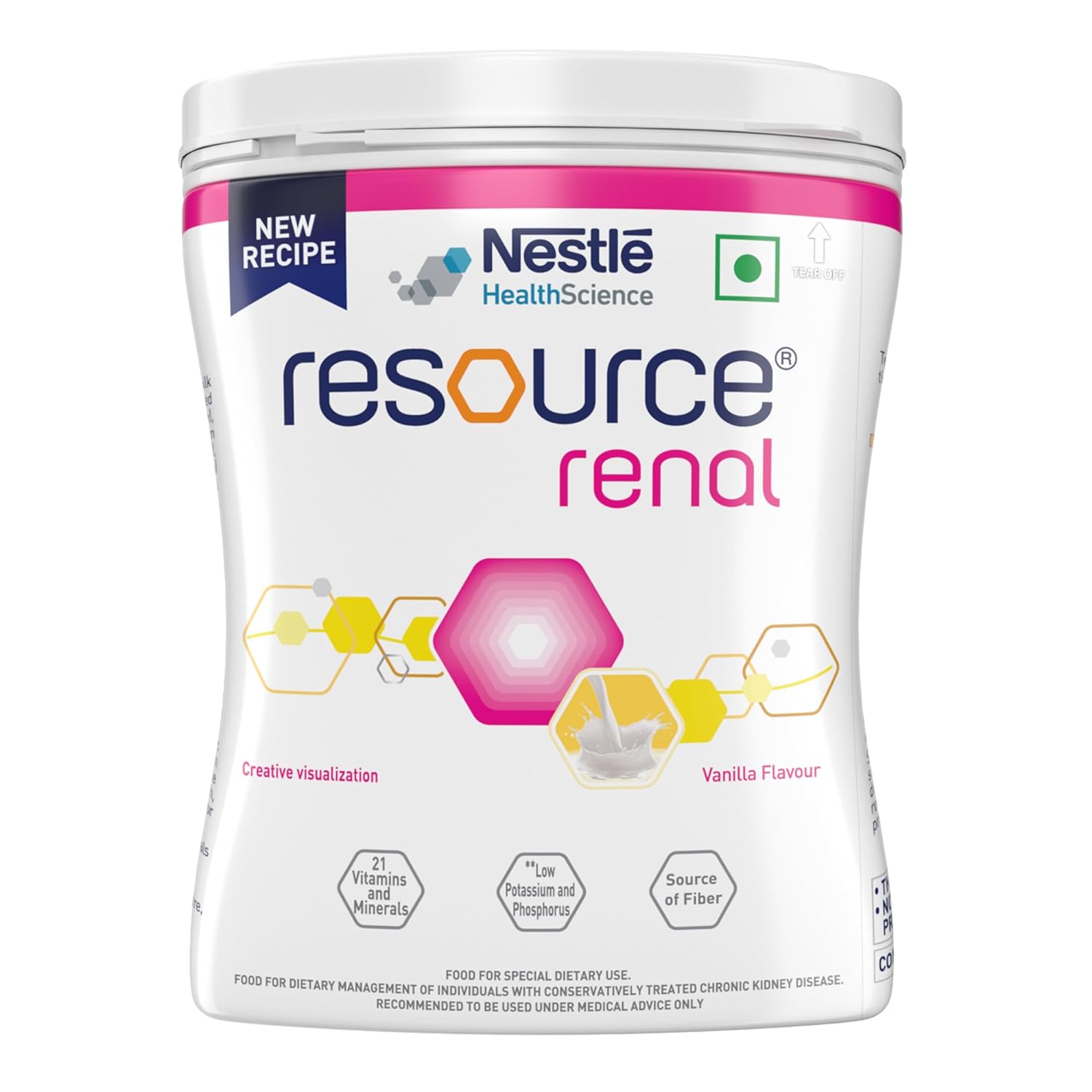 Nestle Resource Renal Protein Powder - Vanilla Flavor - Distacart