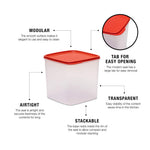Thumbnail for Tupperware Plastic Dry Storage Smart Storer #3 3.9l 1pc, Multicolor - Dista