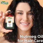 Thumbnail for Organic Zing Nutmeg (Myristica Fragrans) Oil | Pure & Natural Essential Oil for Aroma, Diffusers, Skincare & Hair Care