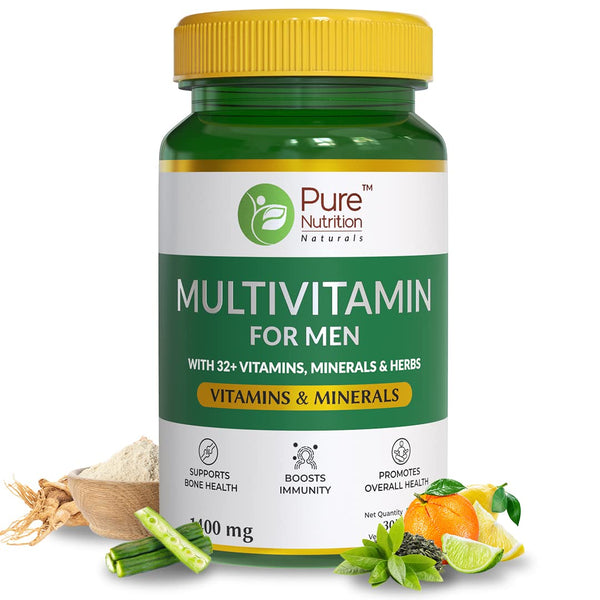 Pure Nutrition Multivitamin For Men Veg Tablets - Distacart