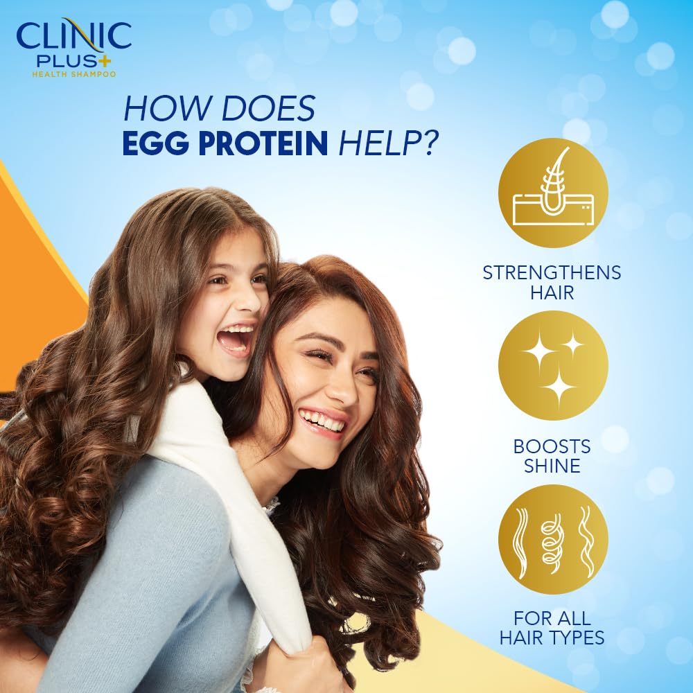 Clinic Plus Strength & Shine with Egg Protein Shampoo