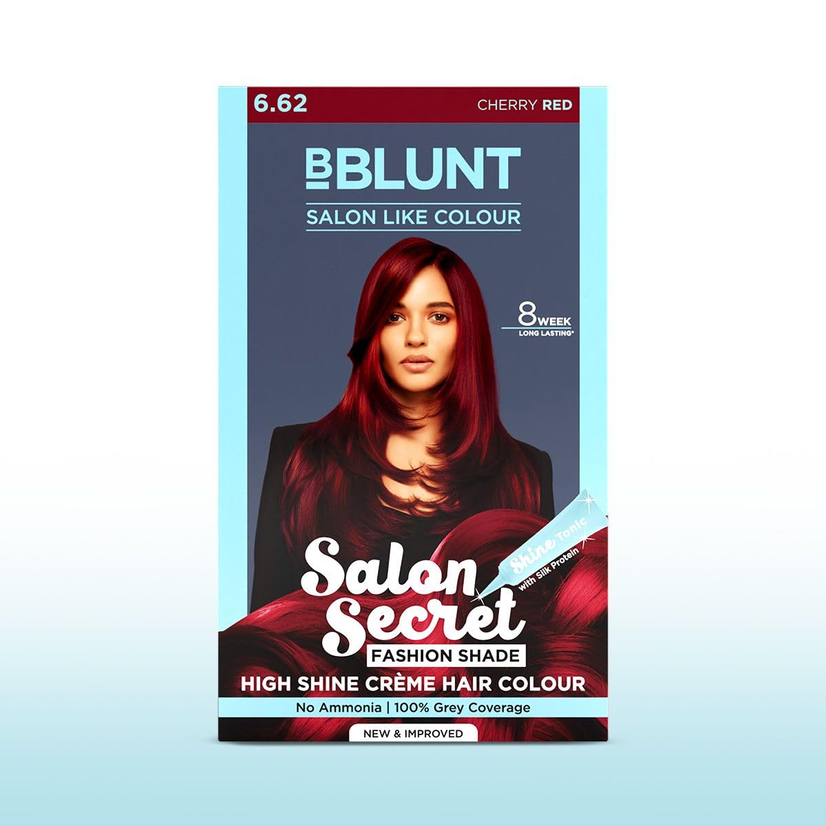 BBlunt Salon Secret High Shine Crème Hair Colour - Cherry Red - Distacart