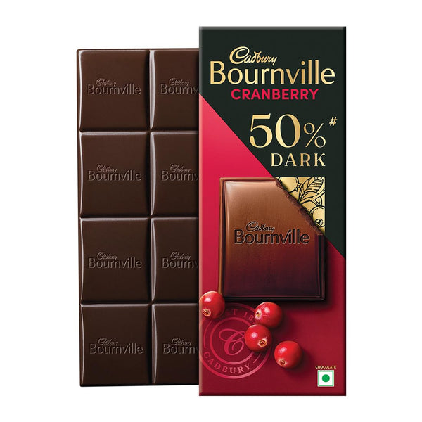 Cadbury Bournville Cranberry Dark Chocolate Bar - Distacart