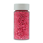 Thumbnail for crimson pink sprinkles bottle for decoration bottle 100 g
