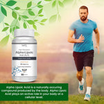 Thumbnail for Vokin Biotech Alpha Lipoic Acid (ALA) 300 mg- Support Nerve Health & Sugar Metabolism (90 Capsules))