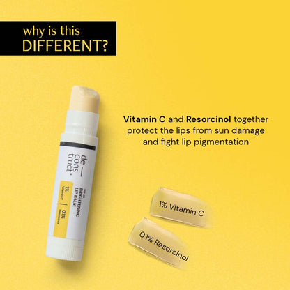 Deconstruct Brightening Lip Balm with SPF 30 - For Dark, Pigmented, Dry, Flaky Lips - Distacart