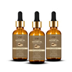 Thumbnail for Vokin Biotech Organic Sesame Pure Cold Pressed Oil For Hair, Body, Skin Care, Massage,