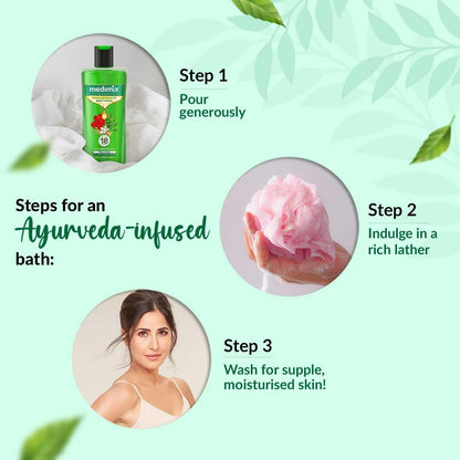 Medimix Ayurvedic 18 Herbs Body Wash With Natural Oils - Distacart