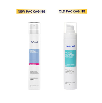 Re'equil Oil Free Mattifying Moisturizer, Boosts Hydration, Refines Enlarged Pores - Distacart