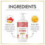 Thumbnail for Nuerma Science Hibiscus Hair Shampoo with Keratin Repair (SLS Free)